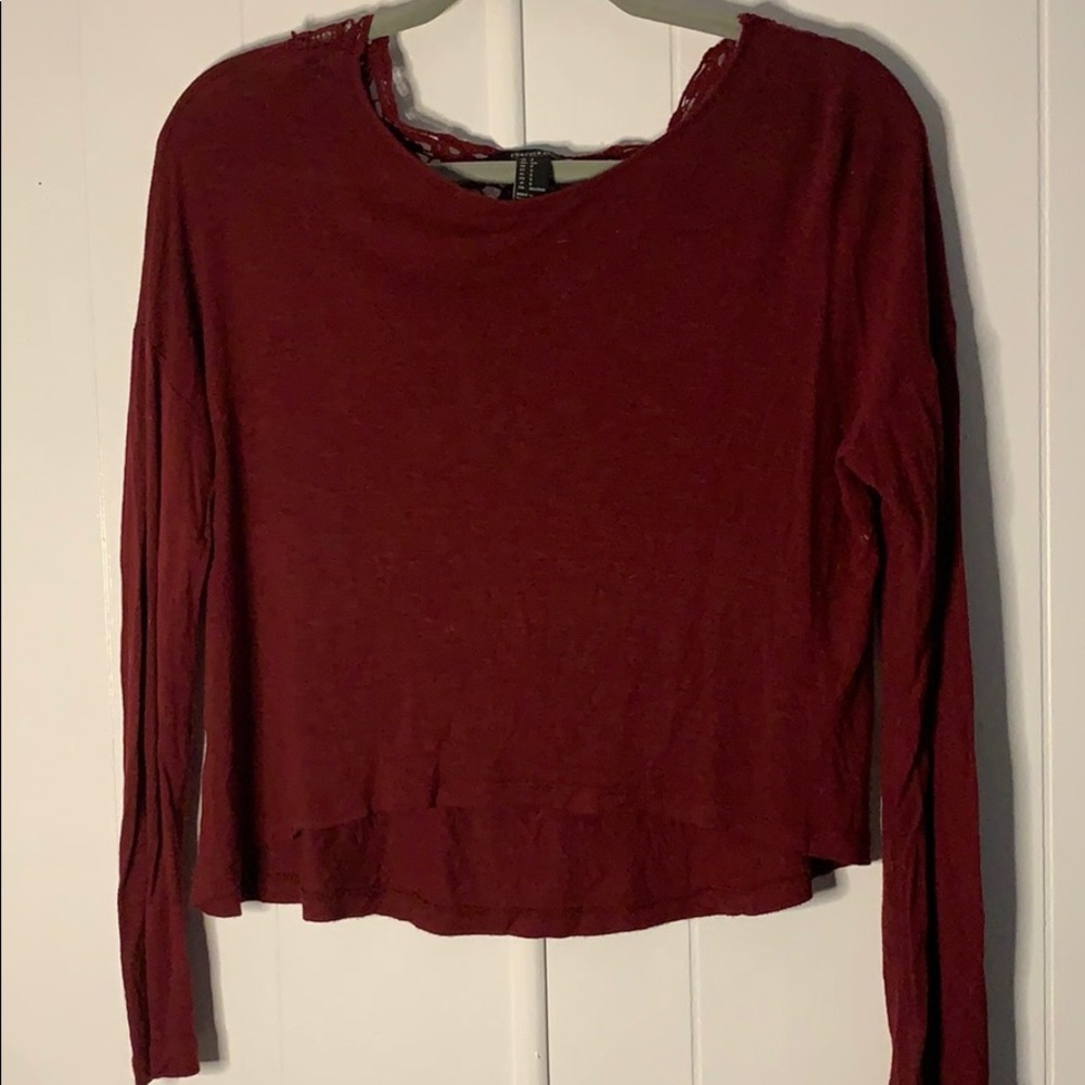 TRENDY CROP LONG SLEEVE